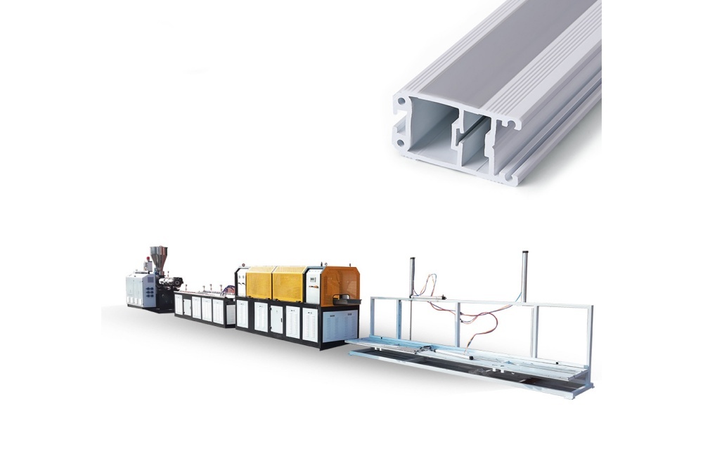 PVC Windows And Doors Profile Extrusion Line