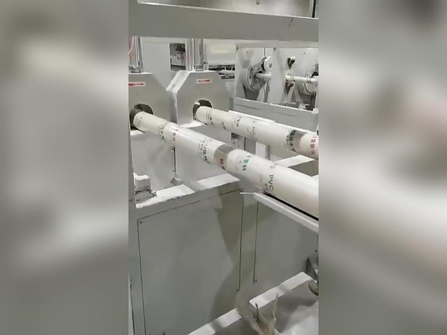 PVC Double Exit Pipe Extrusion Line (20-63mm)